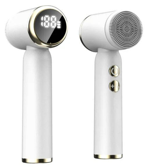 Cepillo Limpiador Facial Eléctrico Ultrasónico 6 en 1 con Compresas